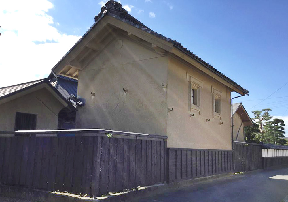 宮澤家の蔵。
