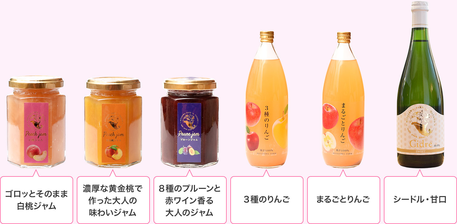 みやざわ農園商品